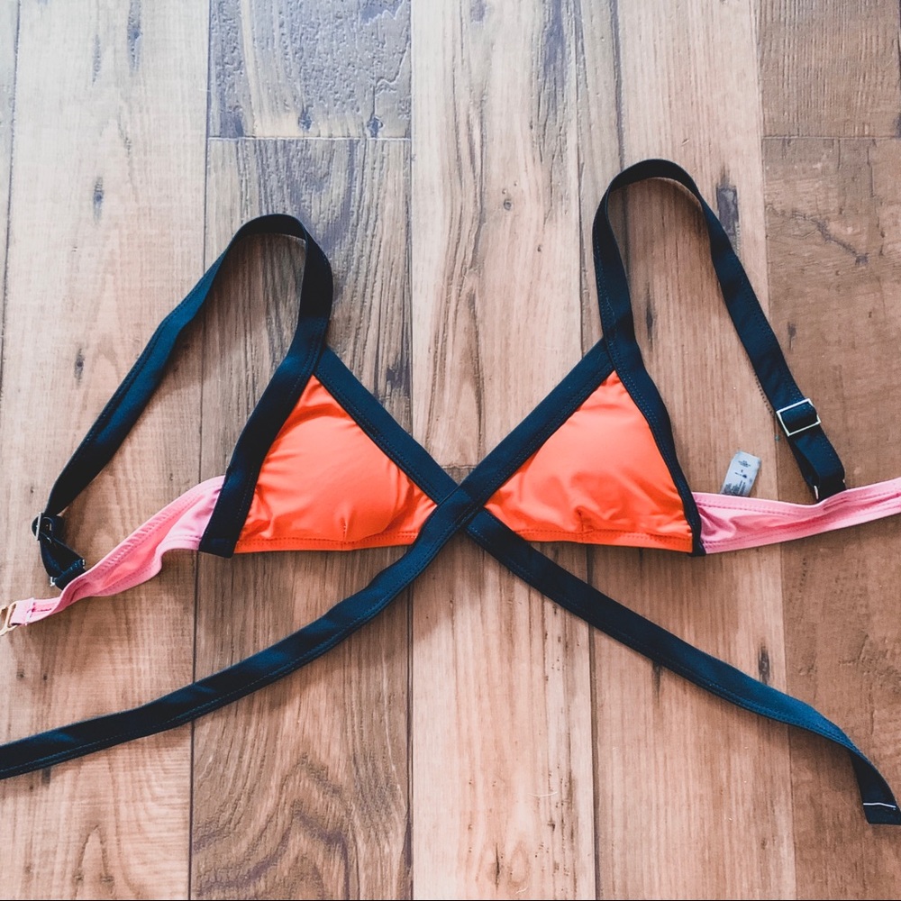 Small strappy swim bikini top